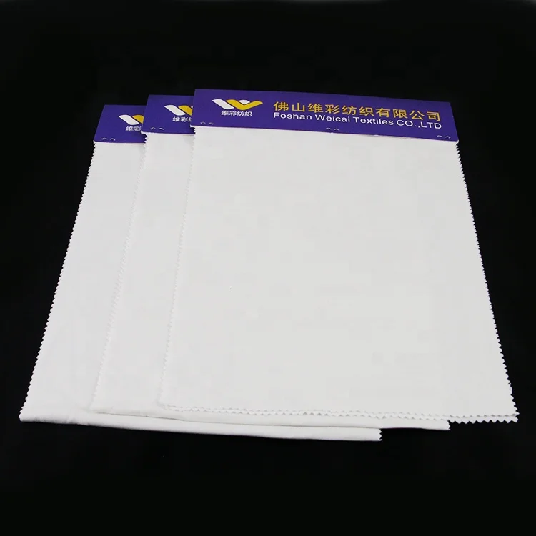 functional waterproof Micro modal single jersey  t-shirt recycle polyester cotton fabric stretch fabric designing