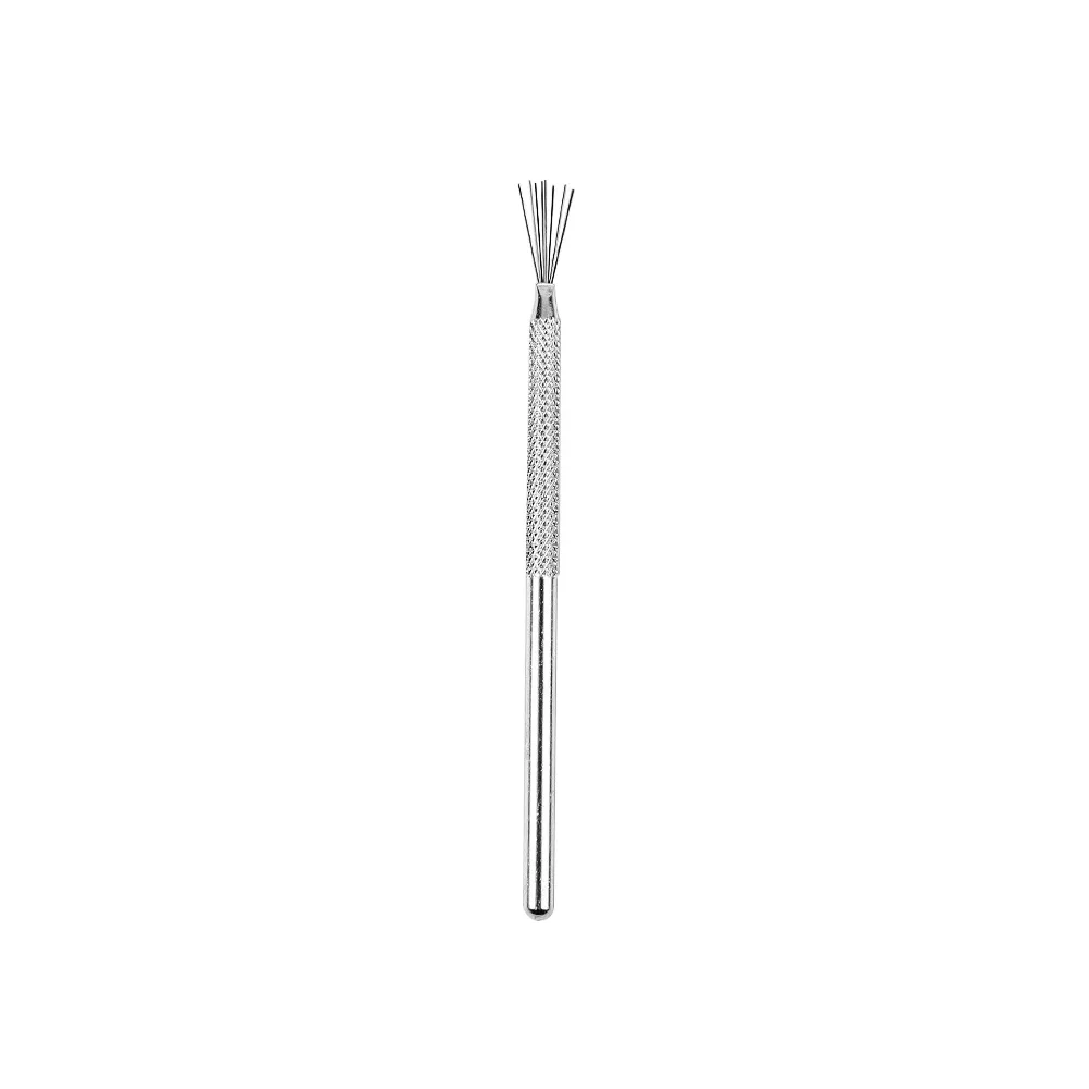 Multi-function 7 Pin Stripe Nail Art Liner Brush Ultra-thin Line Drawing Pen UV Gel Brushes Stainless Steel Manicure Art Tool