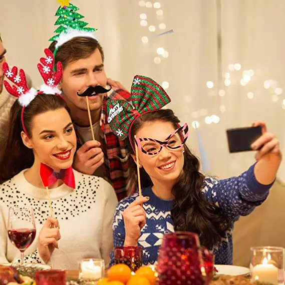 2023 Christmas Decorations ornaments Tree Headband Hair Accessories Festival Accessories