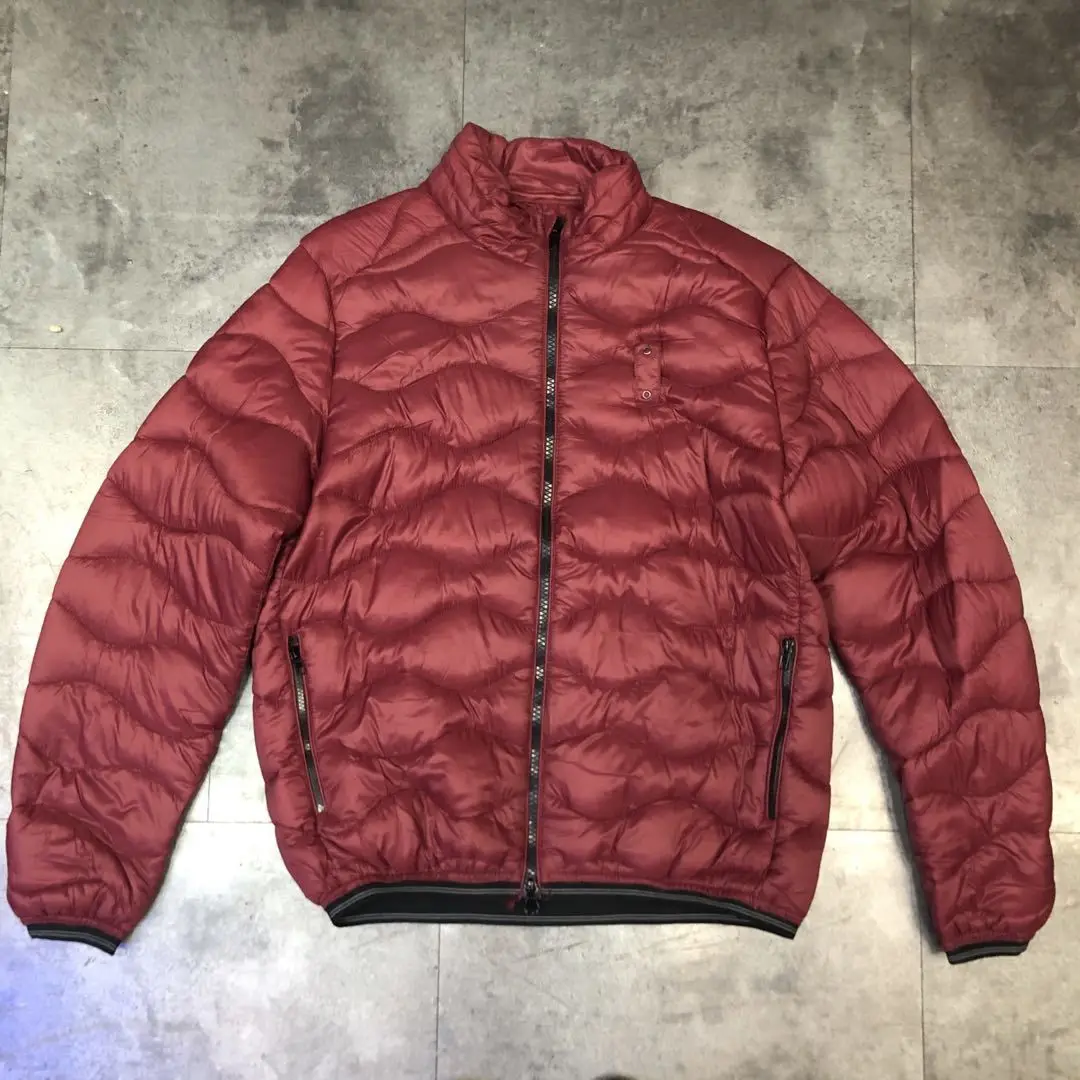 
Custom Jacket 100% Nylon Warm Puffer Down Jacket Winter Mens 