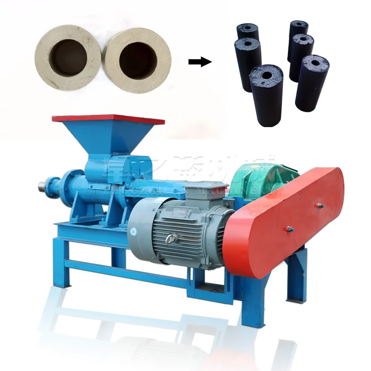 Factory sale price wood coconut shell sawdust Coal Rod charcoal briquette making machine charcoal extruder machine