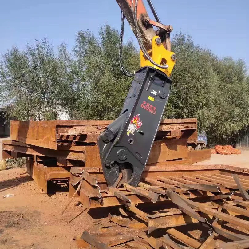 excavator Shear Scrap heavy metal Steel Shears Hydraulic Rotating Scrap Steel Eagle Shear for sale