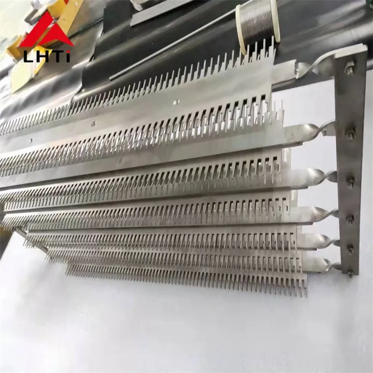 Titanium Anodising Jigs Manufacturer Gr2 titanium jig and rack