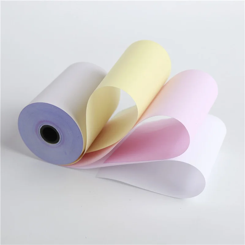 Manufacturer Custom Carbonless Copy Paper Roll 2 Plys