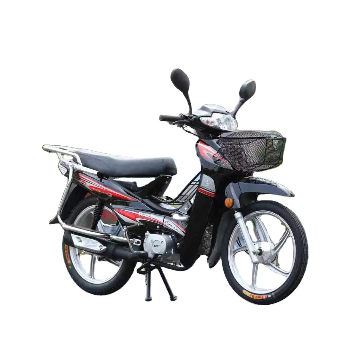 Curved Beam Cub Motorcycle Premium Motorbike with Unique Design