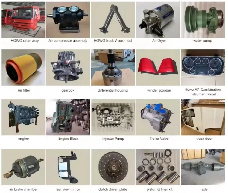 HOT CHEAP Parts gSINOTRUK Sitrak C7H T5G C9H T7H Original Quality Spare Parts for sale 201V05800-6370 oil pan assembly