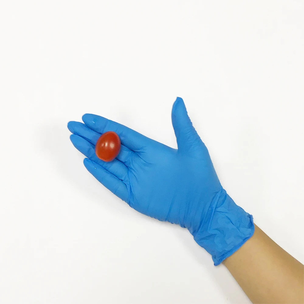 6 мил синие нитриловые перчатки цветные латексные без пластика безопасные опт