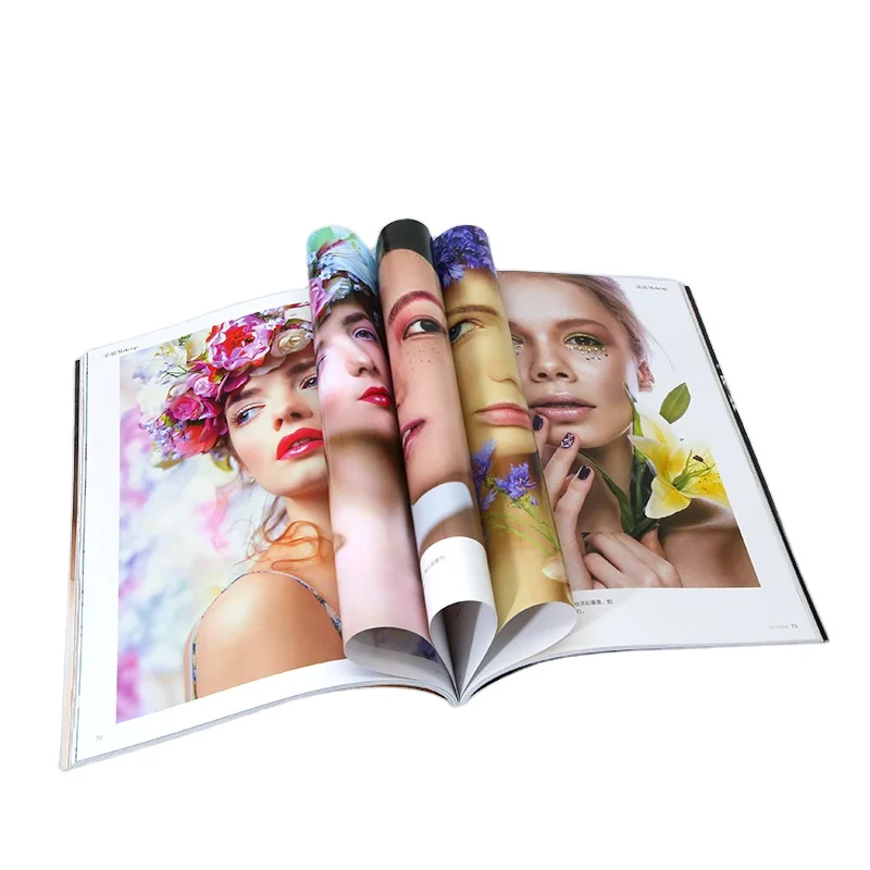 Guangzhou printing perfect customized style glue binding adult comic magazine cheap magazine printing sexy adult photo