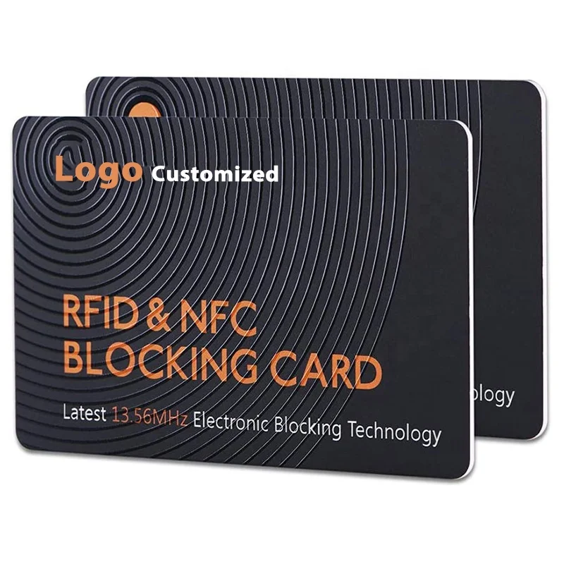  CMRFID пользовательский подарок 13 56 МГц безопасная защита кредитной карты NFC RFID Блокировка Карты анти-вор Защита от скиммирования кредитных карт