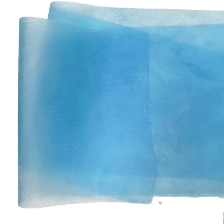 Desechable No Tejido De Tela No Tejida De La Materia Prima Para La Cara Mascara Quirurgica