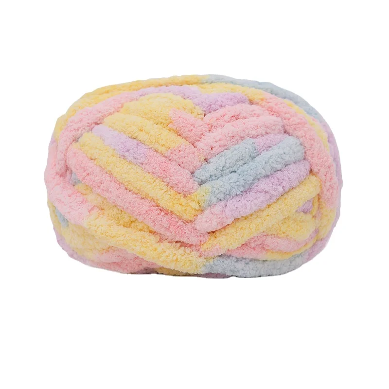 Мягкое одеяло Yarncrafts ручное вязание 100% полиэстер необычная пряжа для вязания крючком