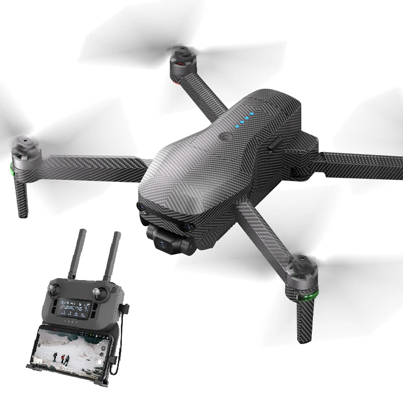 Глобальный Дрон GD96 GPS бесщеточный реальный 4K камера цифровой передачи изображения с передним и задним бинокулярным визуальным предотвращением препятствий