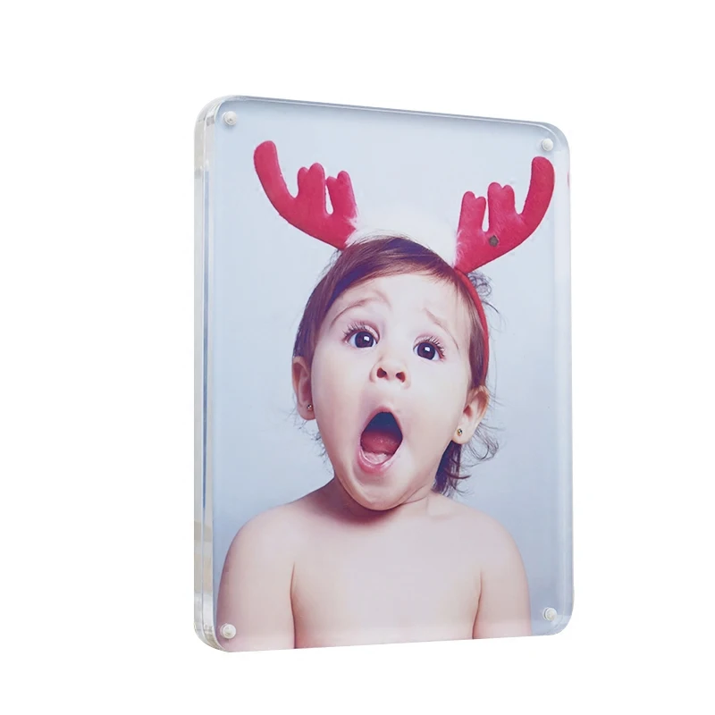 Cheap Horizontal Photo Frame Manufacturer Square High Transparent Plastic Picture Frame Vertical Wholesale