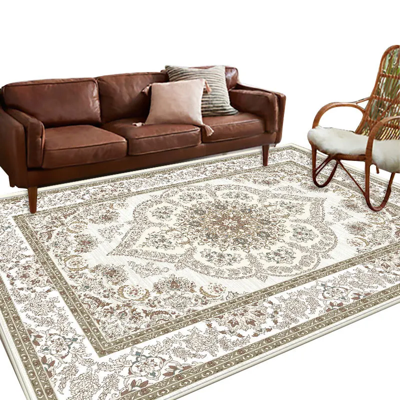 European Persian Vintage Carpet Soft Moroccan Carpet Bedroom Outdoor Hotel Wholesale Wool Carpet