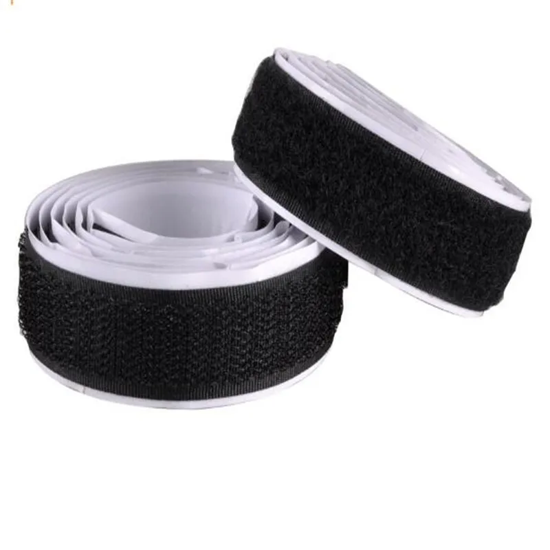 hook loop fastnener hook and loop needle loom nylon black stretch unnapped hook and loop soft el