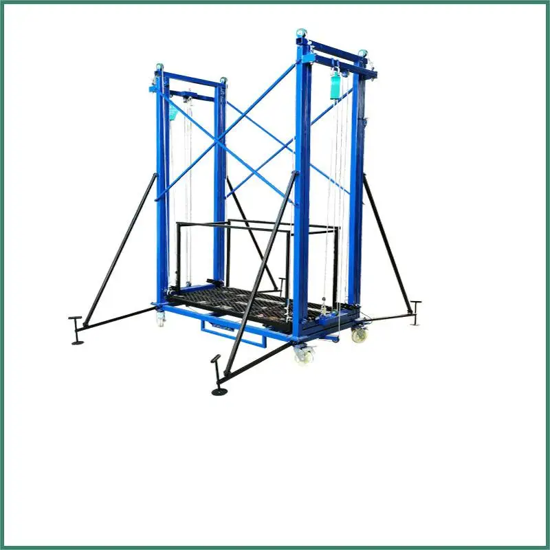 Moveable Efficient Electric lifting  4m/6m/8m scaffolding lift