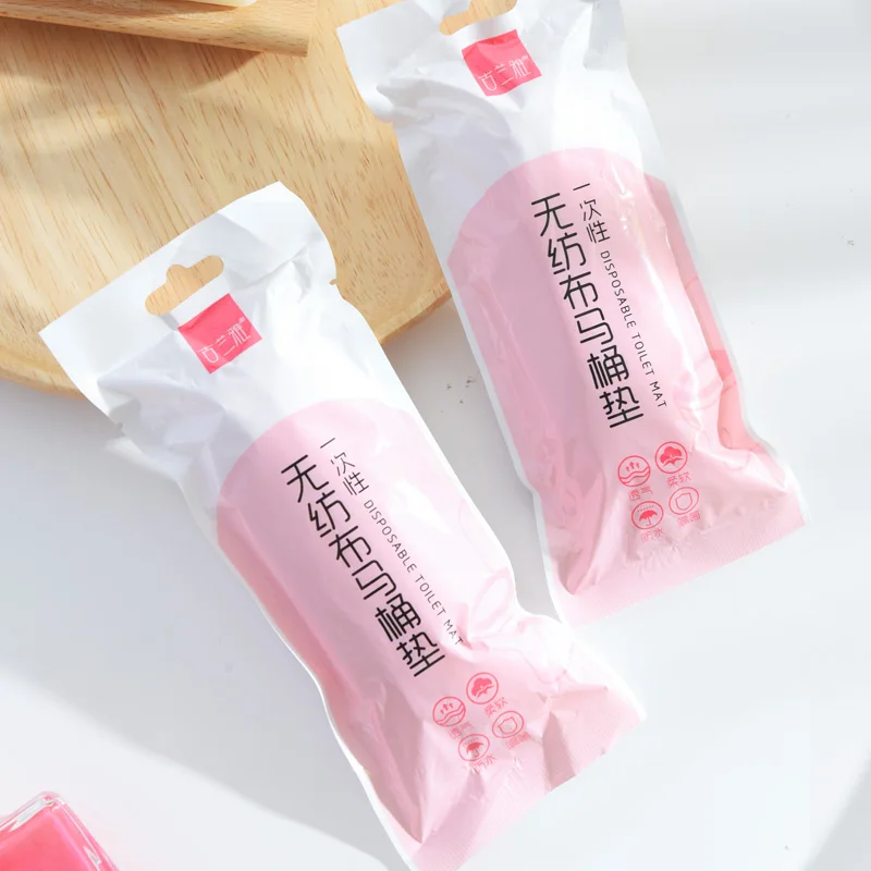 
One Time Use Disposable Elastic Non Woven Toilet Seat Covers for Kids Adults in Travel 