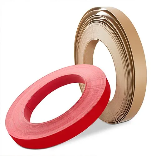 China beijing leading manufacture of 2*19mm wood grain color PVC edge banding for Office furniture tape