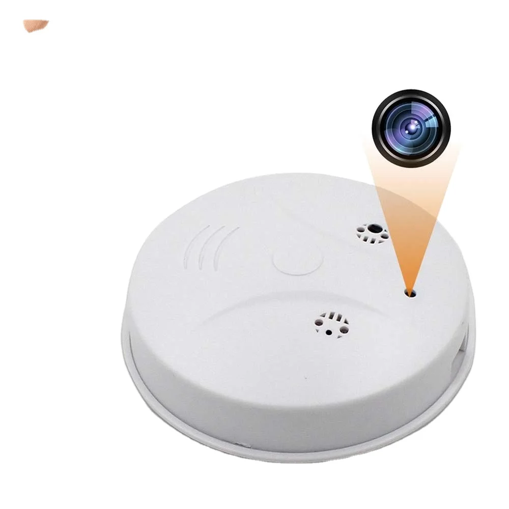 1080P HD WiFi Скрытая камера детектор дыма беспроводной Wifi шпионский детектор дыма камера с ночным видением