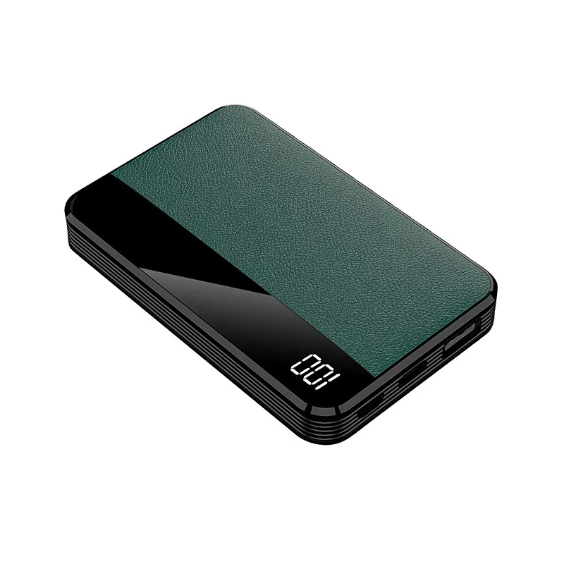 Новый power bank 5000 mA ультратонкий цифровой дисплей мини портативный телефон мобильный блок питания