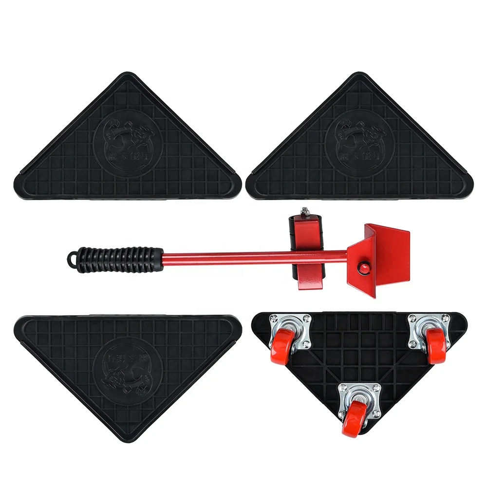 Factory Supply Heavy Furniture Mover Lifter with 4 Moving Dolly Set for Sofa Desk