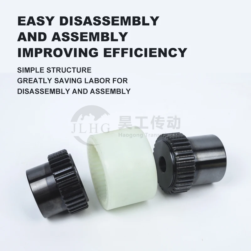 NL Teeth Gear Flexible Coupler, pinion ktr bowex coupling, nylon sleeve gear shaft, couplings Customizable hole, keyways