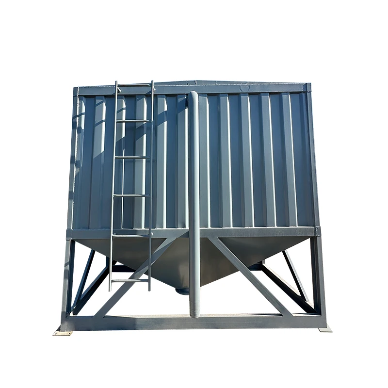 Easy Transportation Automatic Welded Vertical Hopper Storage Concrete Cement Silo For Sale