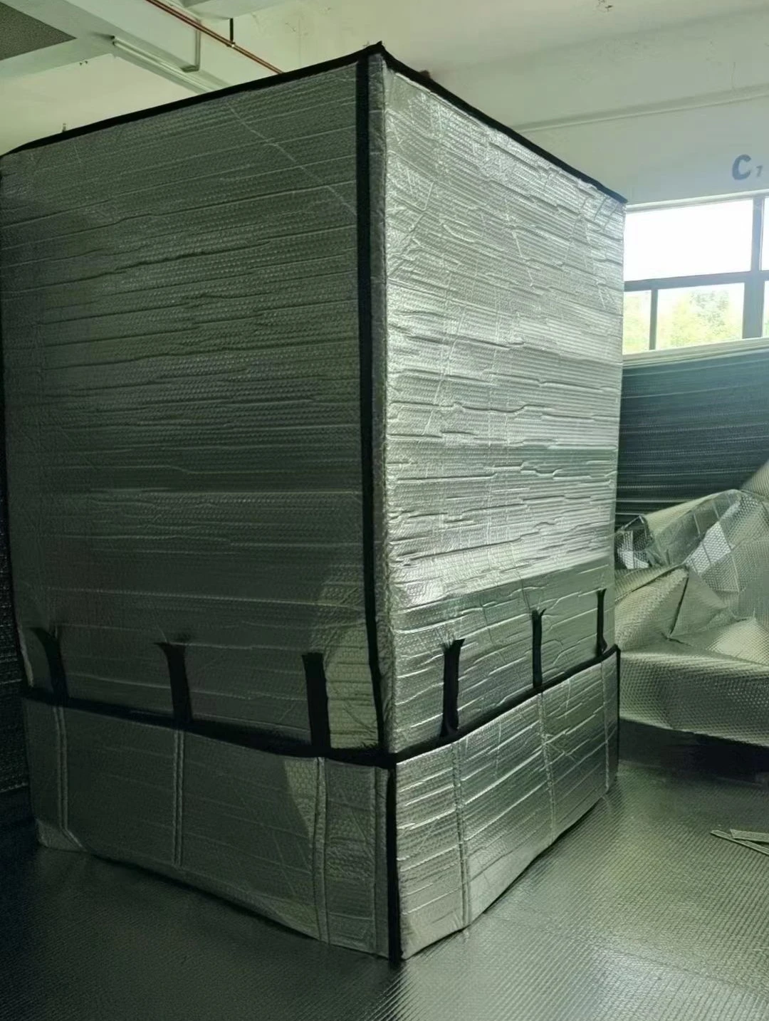 Specification Material Packaging Customization Thermal Pallet Cover Insulated Reusable Keg Wraps Thermal Insulated Pallet Covers