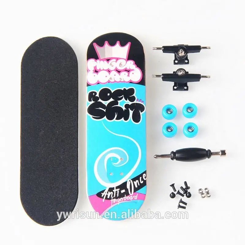 RSFN0026 Free Shipping Canadian Maple Wood Complete Fingerboard Wholesale Mini Finger Skateboard