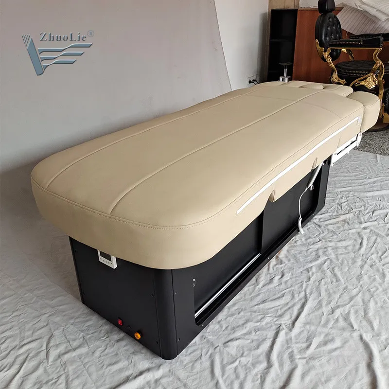 Electric Spa Massage Table Facial Beauty Bed with Super Soft Air Cotton Mattress