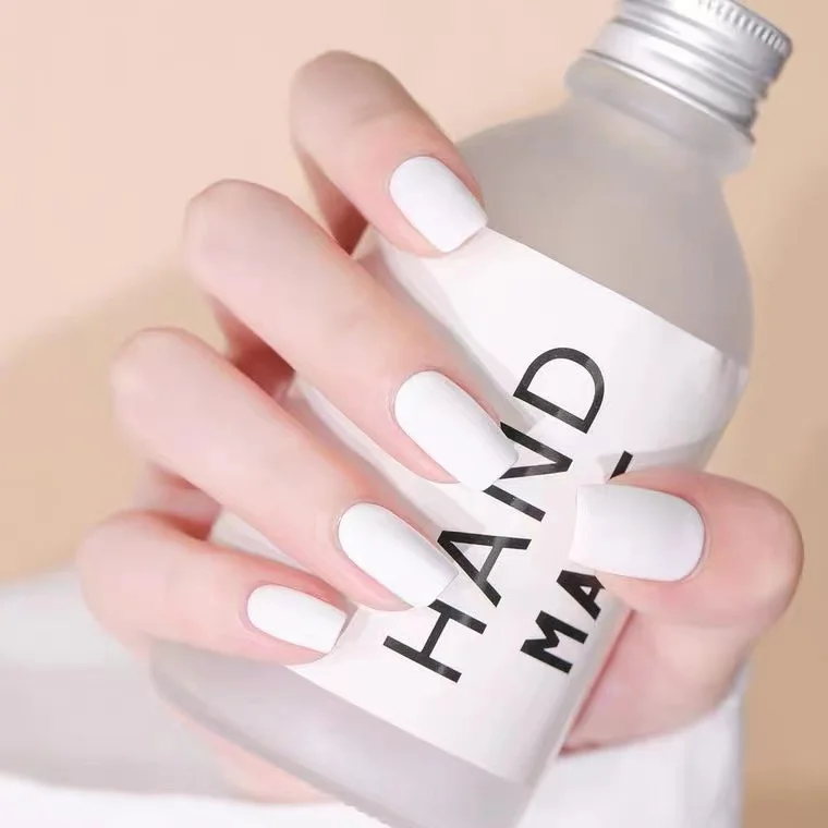 Hot Sale!!! 100ml UV Gel Polish White Nails Supplies Salon Gei Super Black Nail Gel