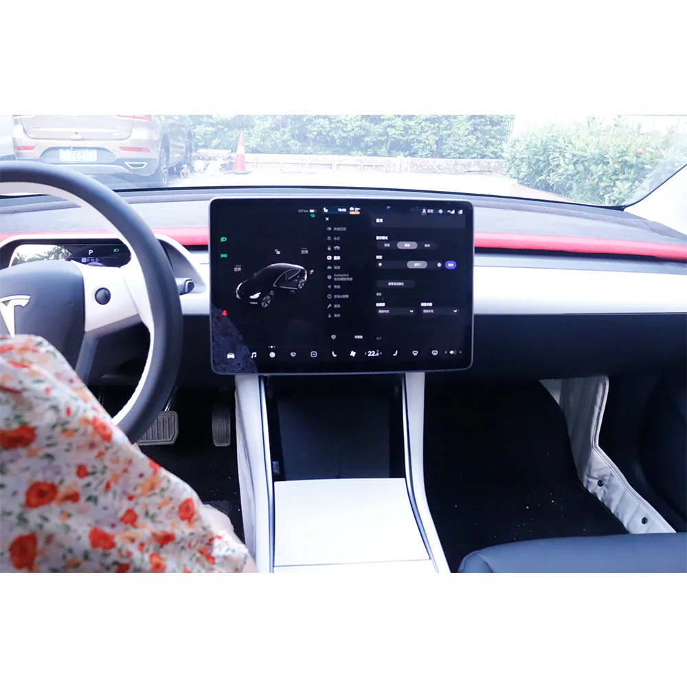  Автомобильная панель на Android 9 0 для Tesla Model 3 модель Y инструмент ЖК-экран Модифицированная и обновленная навигация