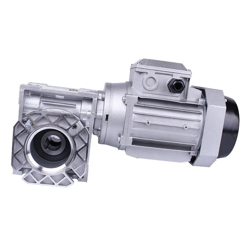 Industrial New Shape NMRV NRV  With Output Flange Gearbox Motor Motorreducer Motorreductores  For Marine Equipment