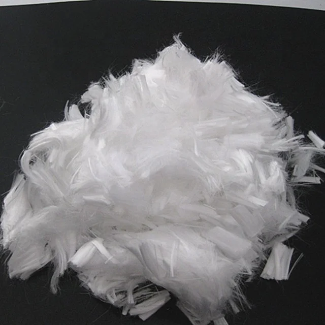 Fiber Polypropylene Construction Material PP Fiber Polypropylene Staple Fiber for Concrete 4 mm-19 mm
