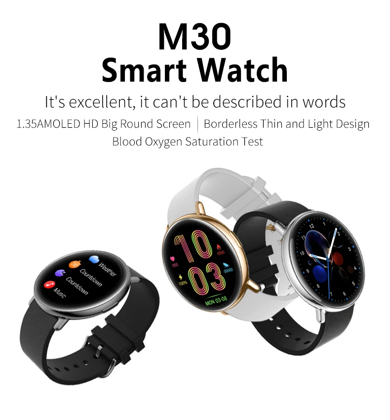 cheap E-Tells 1.3inch full touch smartwatch k16 heart rate weather call/message reminder smart watch compatible with ios android