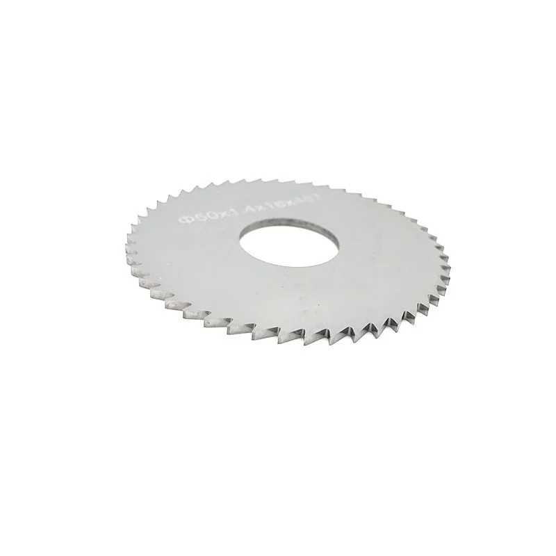 50mm Thickness1.4mm 48T Solid Carbide Circle Saw Blade for Machining Throat Hoop Like Milling Groove