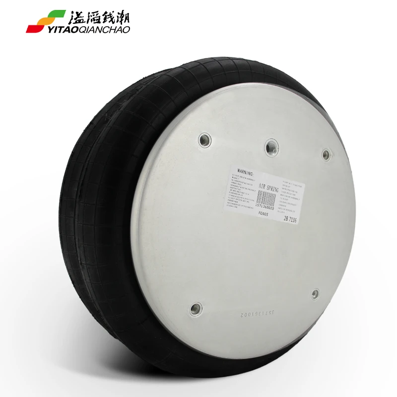 Двойной запутанные пневматическая подвеска пневматической рессоры ниже 3130489 W01-358-7136 пневматической рессоры для firestone прицепа