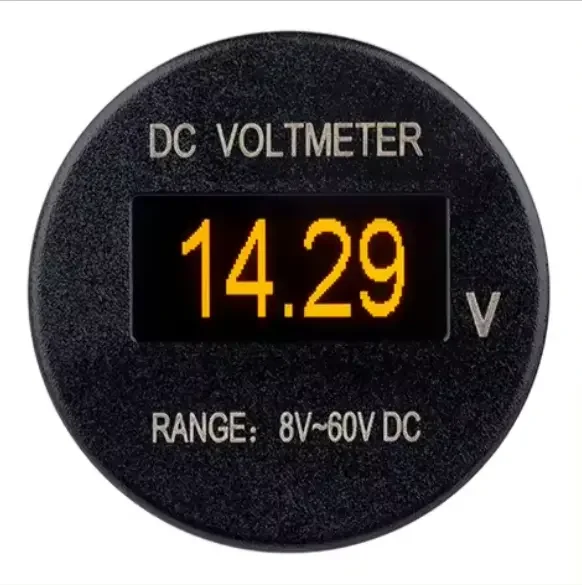 8-60V Mini OLED DC Dual Digital Voltmeter Ammeter Display