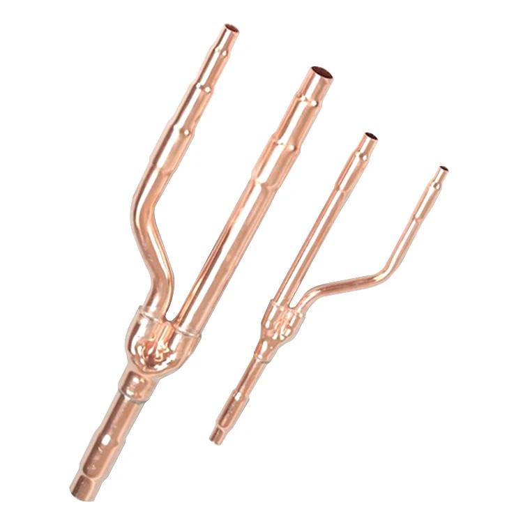Disperse Coupling Copper Branch Pipe Joint System In Vrv/Vrf Air Conditioner