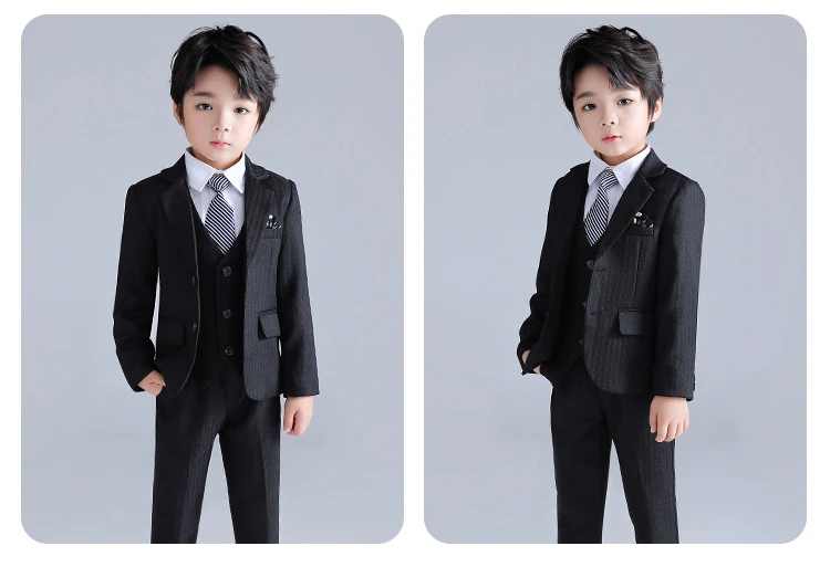New baby wholesale long sleeve shirt clothing set boys fancy elegant casual suit set
