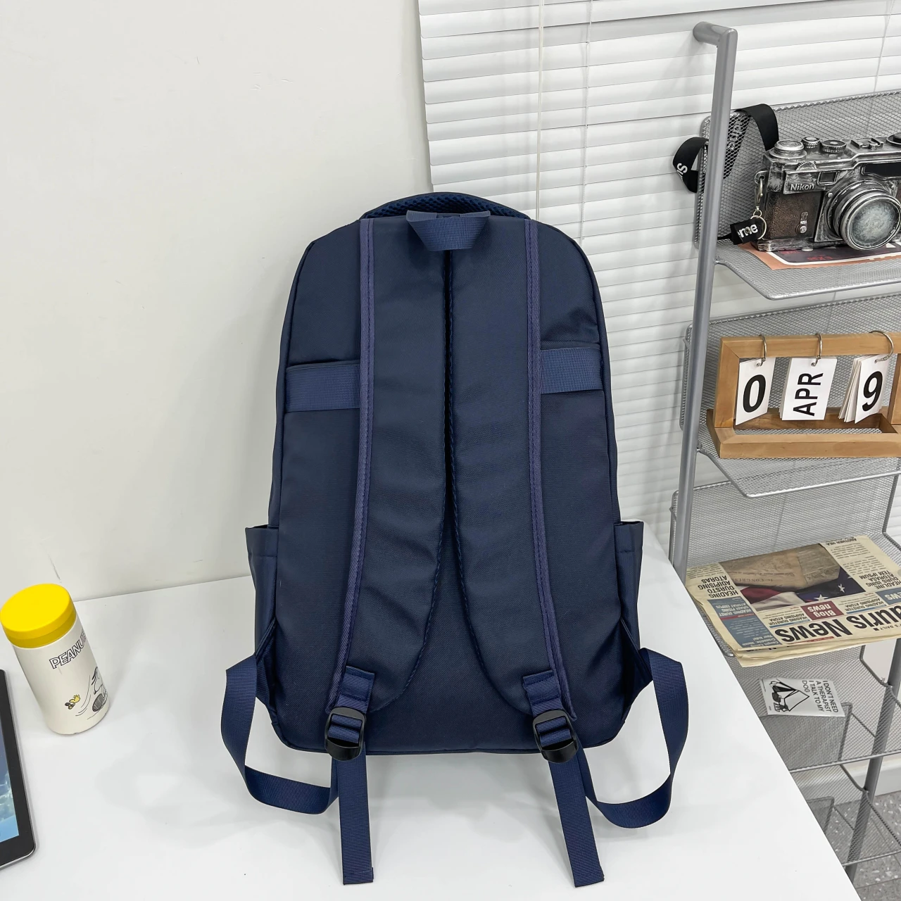 Fashion simple design backpack waterproof unisex school bag for teenager