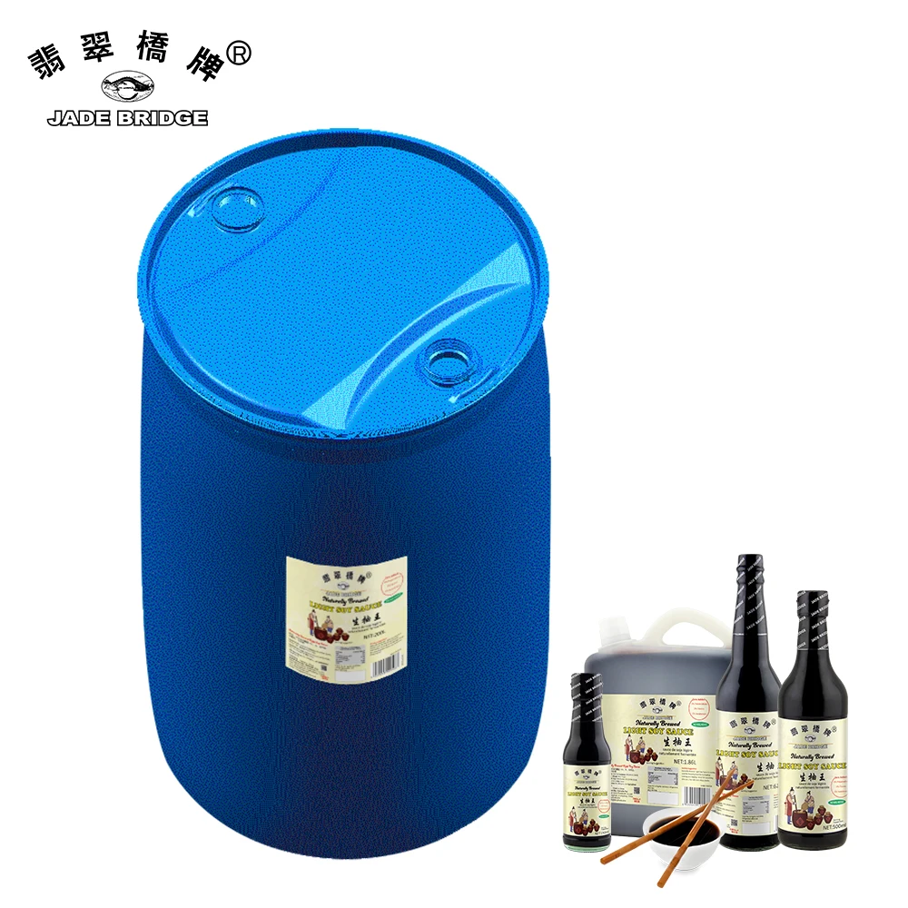 Bulk Package Chinese Non-gmo Liquid Superior Soya Concentrate Light Soy Sauce