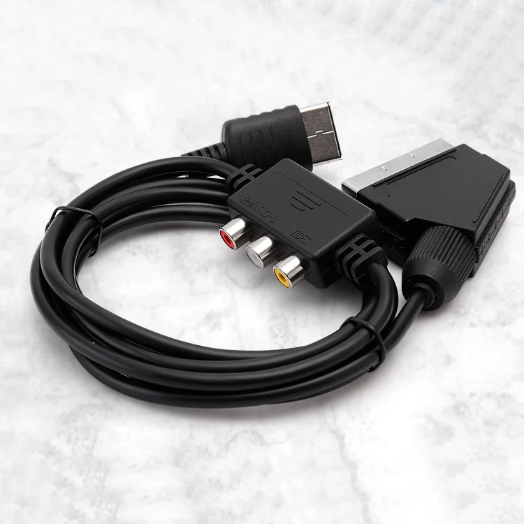 Кабель Scart для Sega Dreamcast DC128 RGB Scart AV аудио видео кабель
