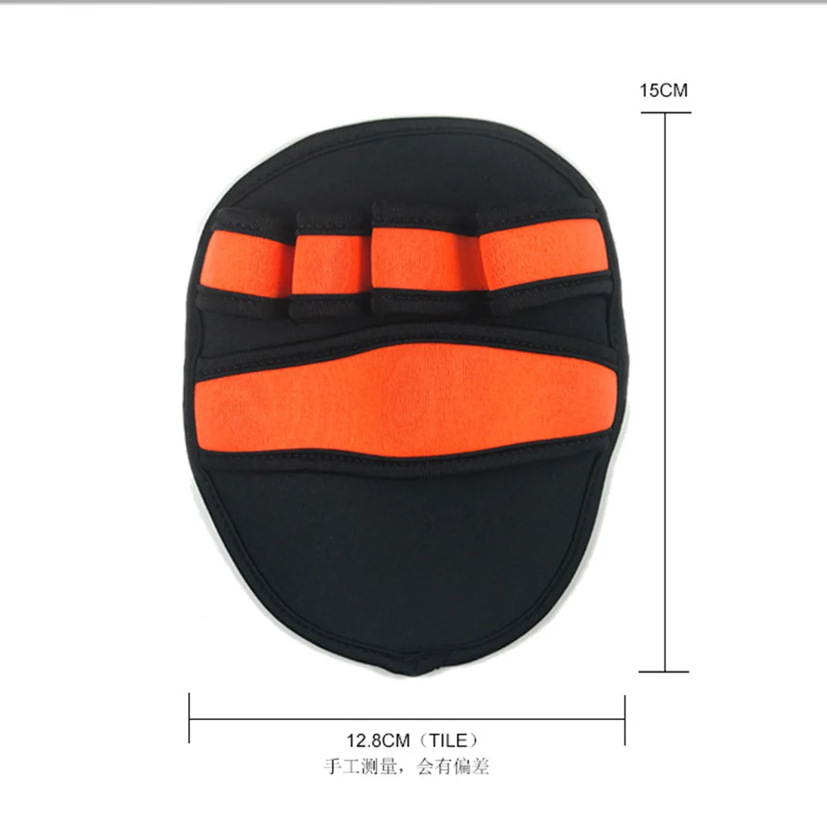 Premium Neoprene Grip Pads with Flexible Rubber Palm Non Slip Comfortable 3 Finger Loop Protects from Calluses and Tears