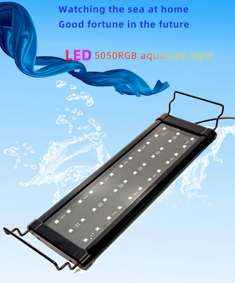 WRGB Aquarium Light LED Aquarium Lamp Marine Led Lights For Fish Tank Reef Coral Remote Blue tooth App Control