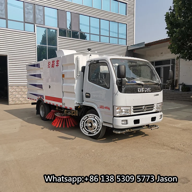 Лидер продаж Китай Dongfeng 6 тонн грузовик для подметания и очистки воды 10 куб. М уличная мойка уборочная машина метла