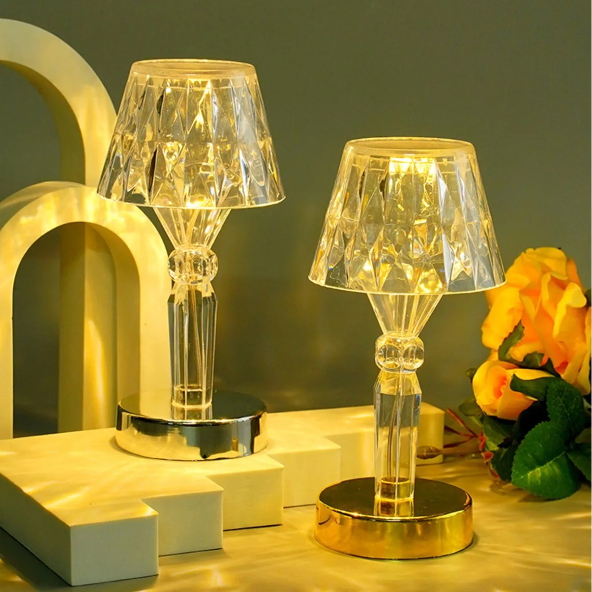 Source Manufacturers Spot Supply Led 3d Night Light Modern Simple Acrylic Material Happy Birthday Gift Bedside Lamp