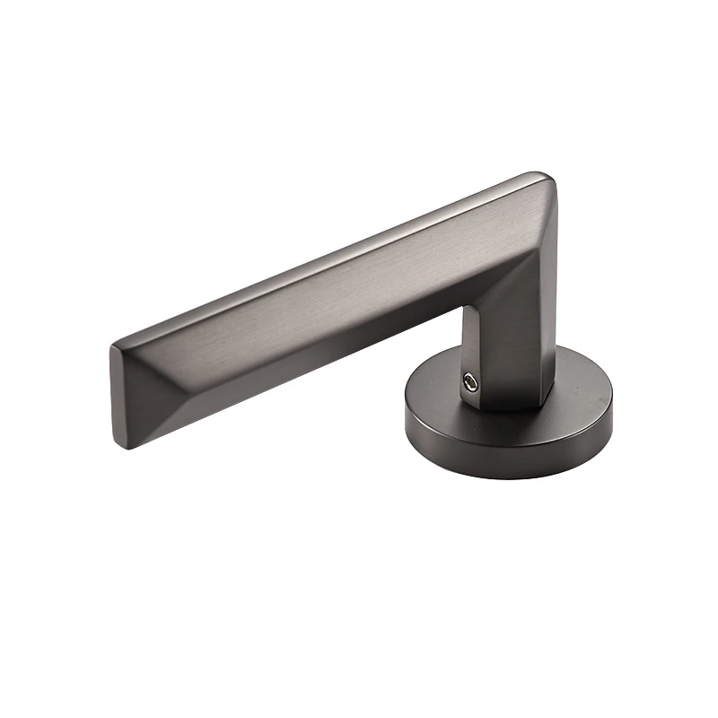 Современный роскошный ручной рычаг из цинкового сплава для внутренней деревянной двери