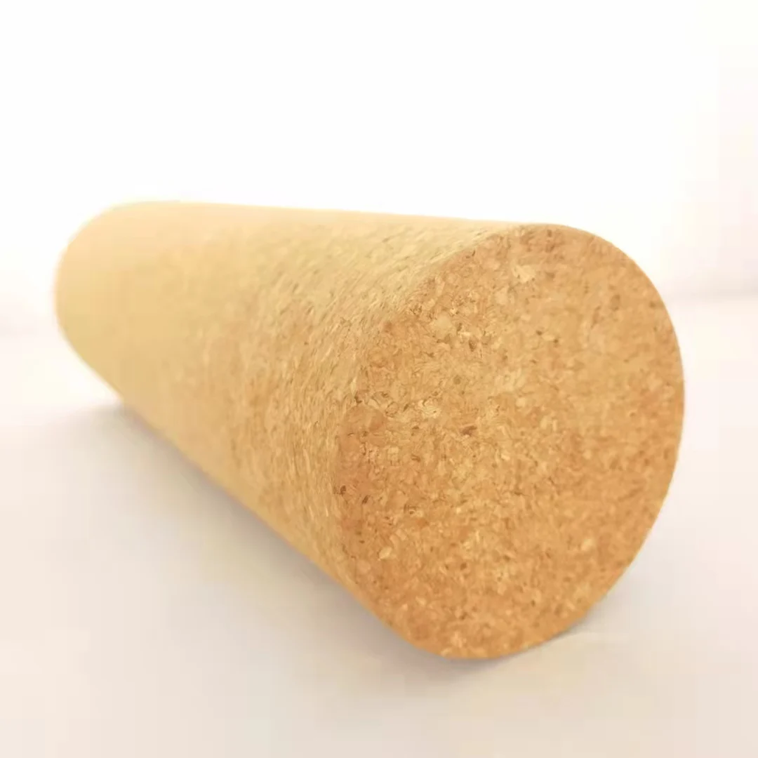 2024 Custom Cork Foam Roller Yoga Massage Roller for Fitness Exercising