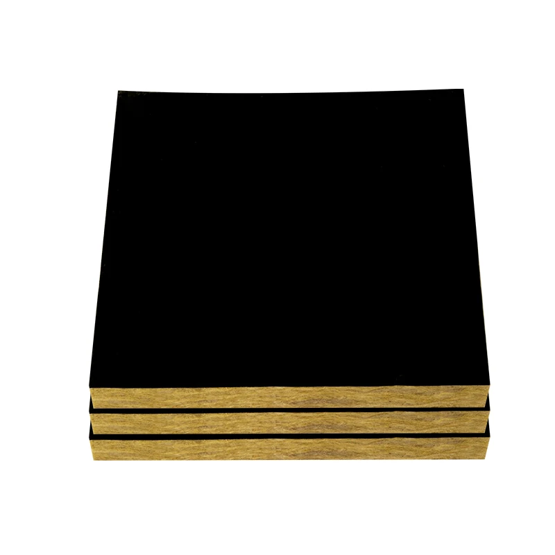 
Sandwich rock wool sound insulation and thermal insulation manufacturer direct sales 